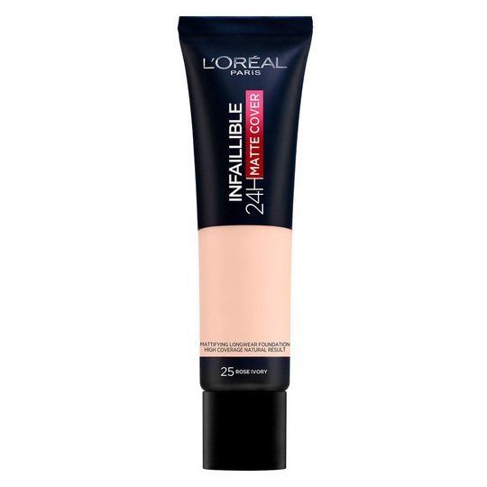 L'Oréal Paris Infaillible 24H Matte Cover 30 ml - 25 Rose Ivory