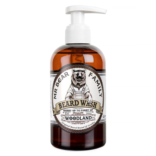 Mr Bear Family Beard Wash 250 ml ─ Woodland