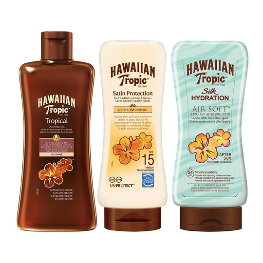 Tanning Favorites, Hawaiian Tropic Ihonhoito