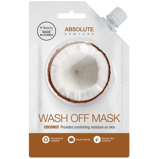 Spout Coconut Wash Off Mask, 25 g Absolute New York Kasvonaamio
