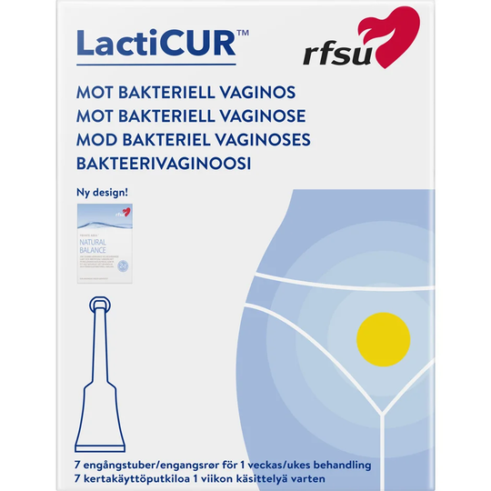 LactiCUR 6x7p, RFSU Intiimihygienia