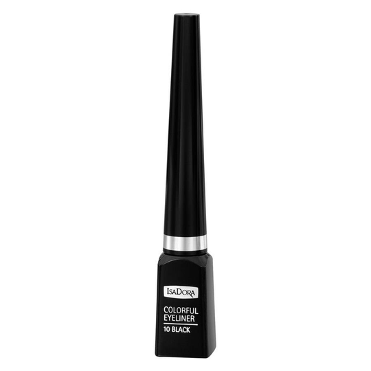 IsaDora Colorful Eyeliner 3,7 ml - 10 Black