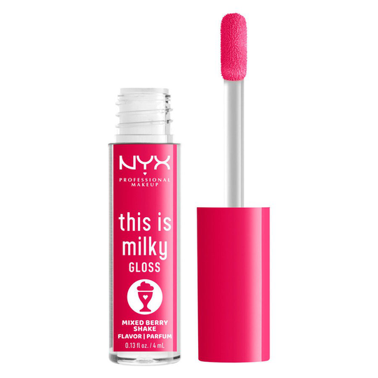 NYX Professional Makeup This Is Milky Gloss 4 ml ─ Mixed Berry Shake