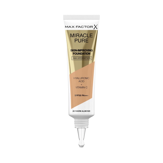 Miracle Pure Skin-Improving Foundation 45 Warm Almond