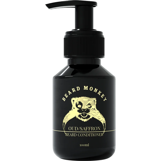 Oud & Saffron Beard Conditioner, 100 ml Beard Monkey Parta & Viikset