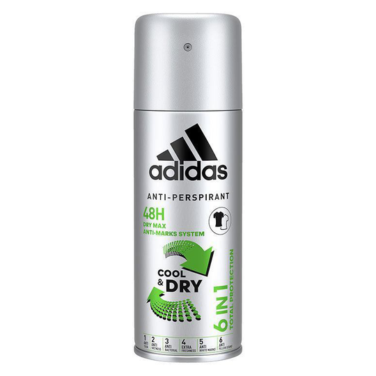 Adidas Cool & Dry 6-In-1 Anti-Perspirant 150 ml