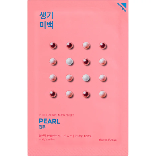 Holika Holika Pure Essence Mask Sheet - Pearl, Holika Holika Kasvonaamio