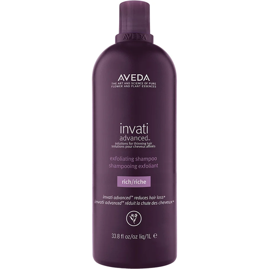 Invati Advanced Exfoliating Shampo Rich, 1000 ml Aveda Shampoo