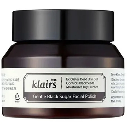 Gentle Black Sugar Facial Polish, 110 ml Klairs Kuorinta
