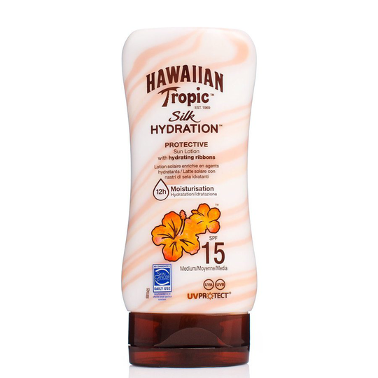 Hawaiian Tropic Silk Hydration Sun Lotion SPF15 180ml