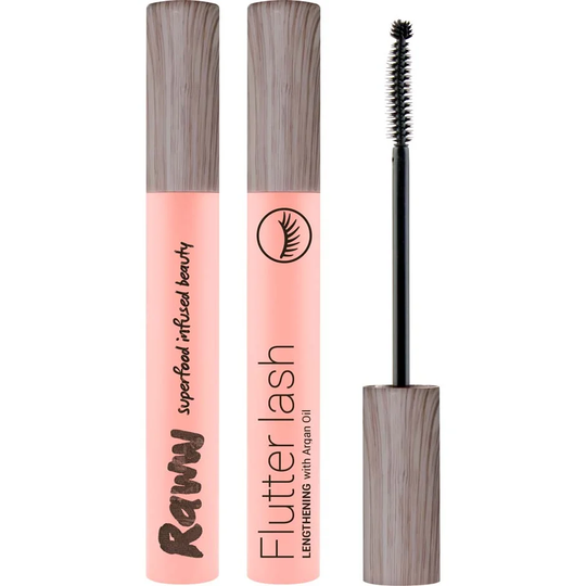 Flutter Lash Lengthening Mascara with Argan Oil, 11,5 ml Raww Cosmetics Ripsivärit