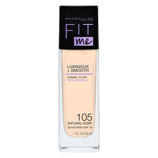 Maybelline Fit Me Liquid Foundation 30 ml - Natural Ivory 105