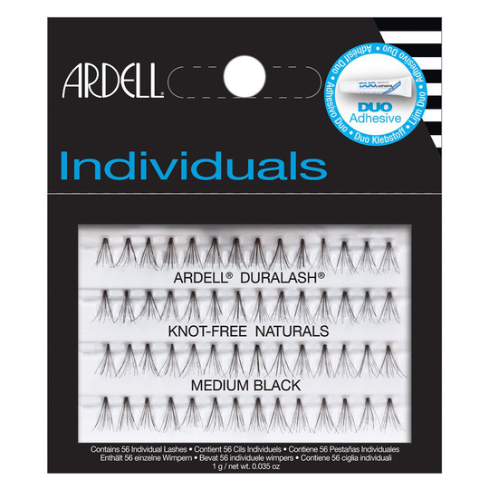 Ardell Individual Duralash Knot-Free Medium Black 56pcs