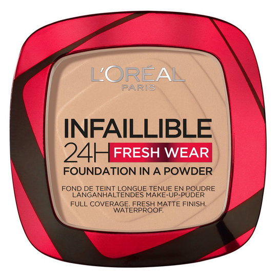 L'Oréal Paris Infaillible 24H Fresh Wear Foundation In A Powder 9 g - True Beige