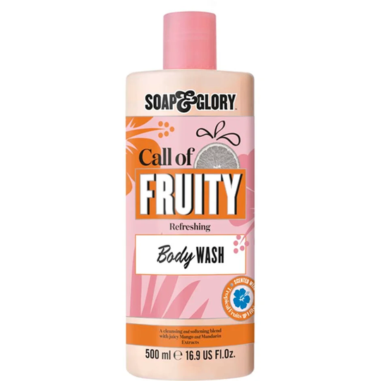 Call of Fruity Body Wash for Cleansed and Refreshed Skin, 500 ml Soap & Glory Suihku- ja kylpytuotteet