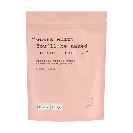 Original Coffee Scrub 200g, Frank Body Kuorinta