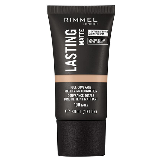 Rimmel London Lasting Finish Matte Foundation 30 ml ─ 100 Ivory