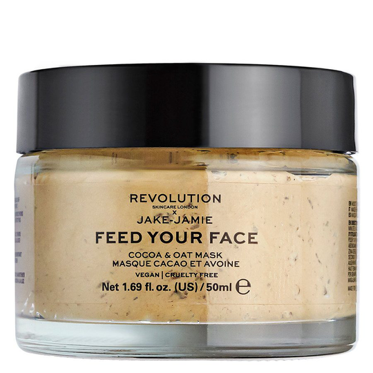 Revolution Skincare x Jake-Jamie Cocoa & Oat Moisturising Face Mask 50 ml