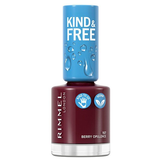Rimmel London Kind & Free Nail Polish Lacquer 8 ml - 157 Berry Opulence