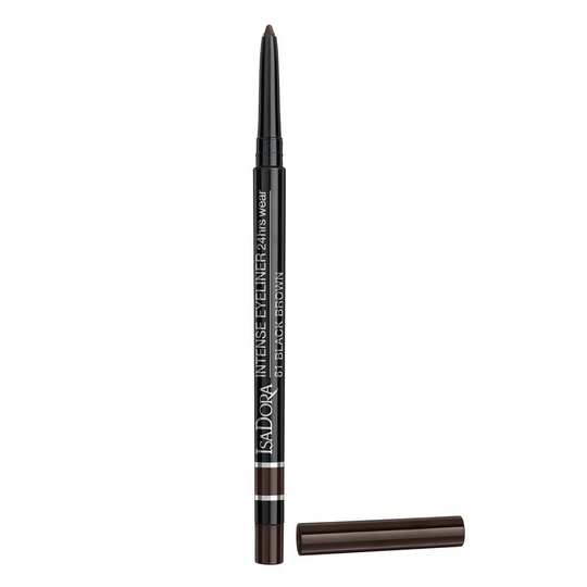 IsaDora Intense Eyeliner 24 hrs Wear 61 Black Brown 0,35g