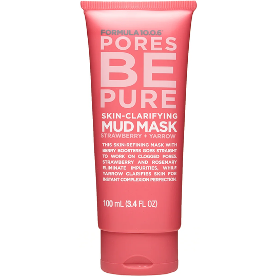 Formula 10.0.6 Pores Be Pure Skin-Clarifying Mud Mask, 100 ml Formula 10.0.6 Kasvonaamio