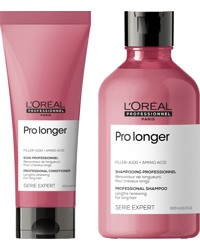 Professionnel Pro Longer Conditioner 200ml + Shampoo 300ml