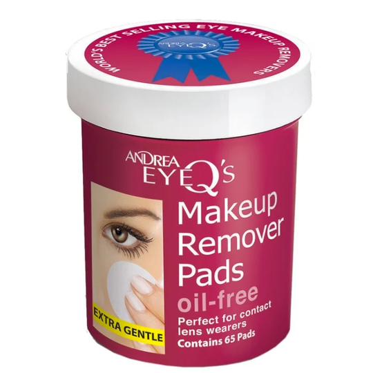 Eye Q Makeup Remover Pads Oil-Free, Andrea Kasvojen puhdistus
