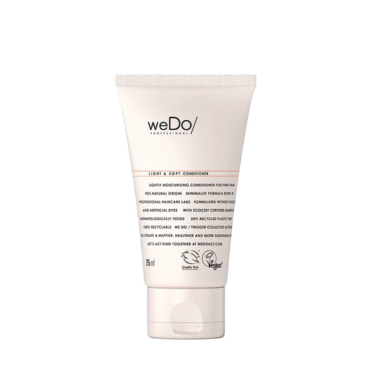 Light & Soft Conditioner, 75 ml weDo Hoitoaine