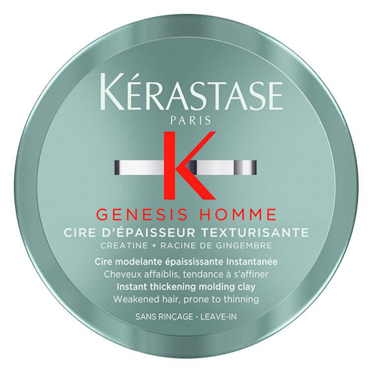 Kérastase Genesis Homme Cire d'épaisseur Texturisante 75 ml