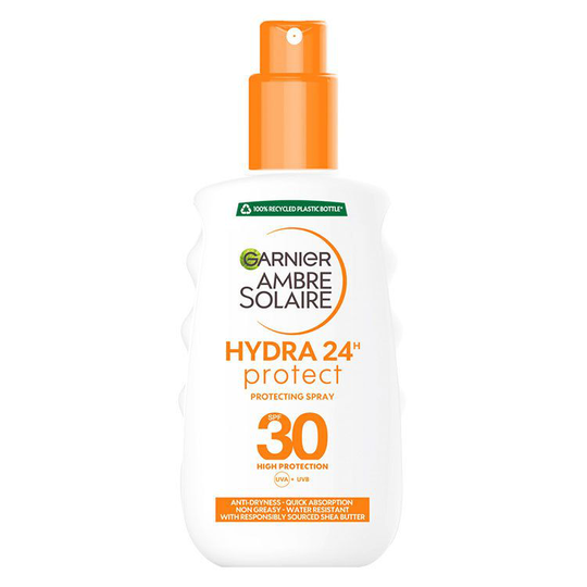 Garnier Ambre Solaire Hydra 24H Protect Sunscreen Spray SPF30 200 ml