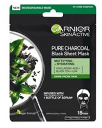 Charcoal Tissue Mask Black Algae 1 PCS