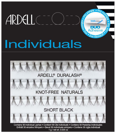 Ardell Individual Duralash Knot-Free Short Black 56pcs