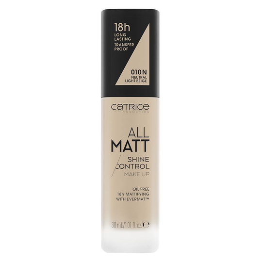 Catrice All Matt Shine Control Make Up 30 ml ─ 010 N Neutral Light Beige