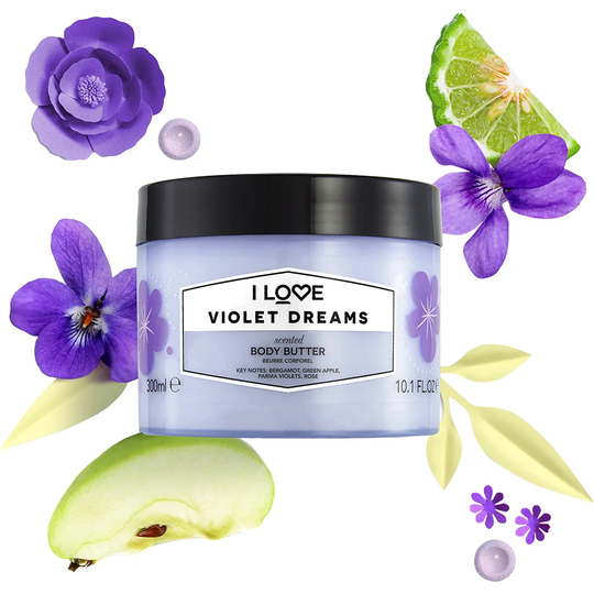 Violet Dreams, 300 ml I love… Vartalovoide
