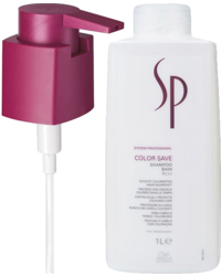 SP Color Shampoo Pump 1000ml + Save Shampoo 1000ml