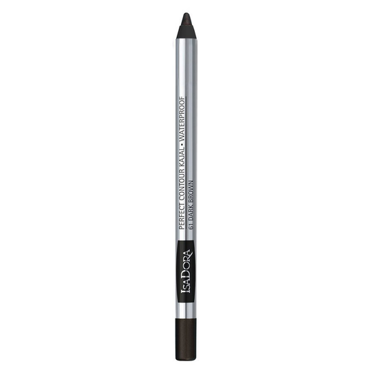 IsaDora Perfect Contour Kajal Waterproof #61 Dark Brown 1,2g