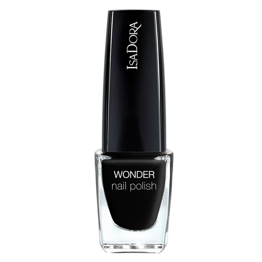 IsaDora Wonder Nail Polish 6 ml - 139 Black Lacquer