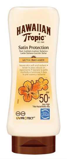 Hawaiian Satin Protection Sun Lotion SPF50+ 180ml