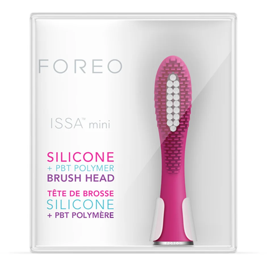 ISSA Mini Brush Head Wild Strawberry, 1 st Foreo Hammasharjat