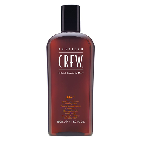 American Crew Classic 3 In 1 Shampoo, Conditioner & Body Wash Herre 450ml