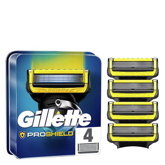 Gillette ProShield Men's Razor Blade Refills 4 kpl