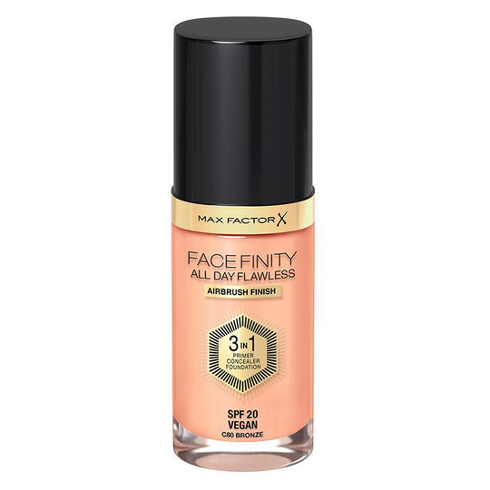 Max Factor Facefinity All Day Flawless 3-in-1 Foundation 30 ml - 80 Bronze