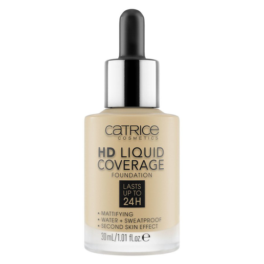 Catrice HD Liquid Coverage Foundation 30 ml - Hazelnut Beige 036