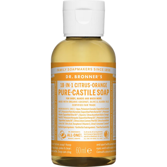 Magic Soaps Citrus-Orange, 60 ml Dr. Bronner's Suihku- ja kylpytuotteet