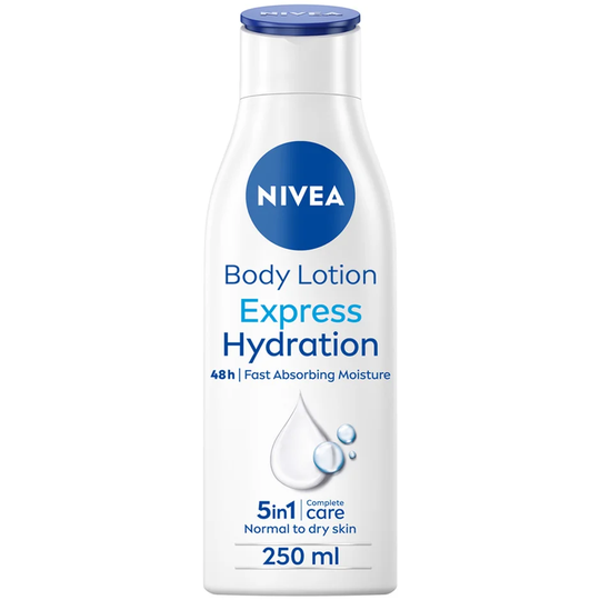Express Moisturising Body Lotion, 250 ml Nivea Vartalovoide