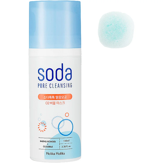 Soda Pore Cleansing O2 Bubble Mask, 100 ml Holika Holika K-Beauty