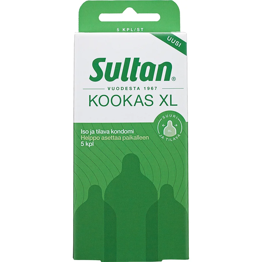 Sultan Kookas XL, 5 st RFSU Kondomit