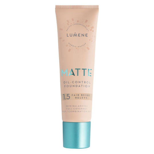 Lumene Matte Oil-Control Foundation 30 ml - 1,5 Fair Beige
