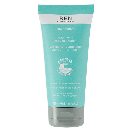REN Clean Skincare Clearcalm 3 Clarifying Clay Cleanser 150 ml