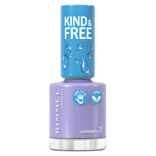 Rimmel London Kind & Free Nail Polish Lacquer 8 ml - 153 Lavender Light